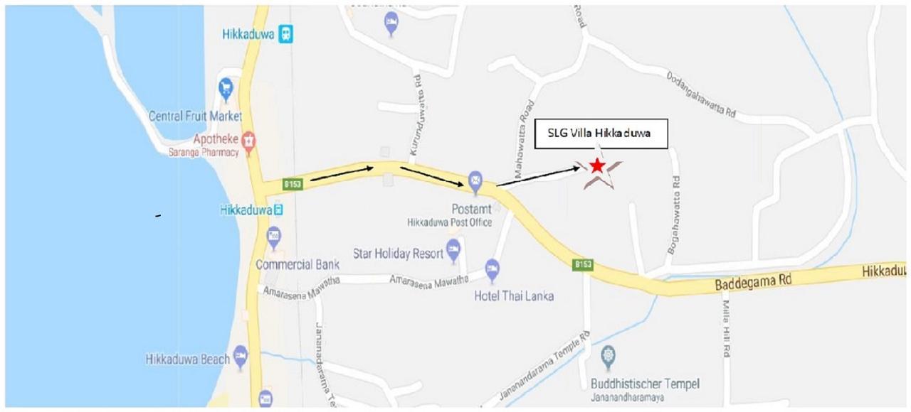 Slg Villa Hikkaduwa Εξωτερικό φωτογραφία